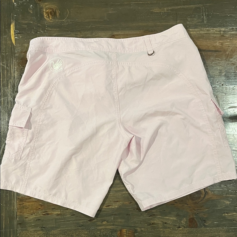 Body Glove Light Pink Cargo Shorts - Picture 3 of 3